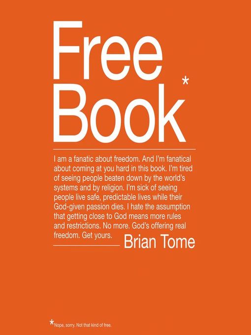 Title details for Free Book by Brian Tome - Available
